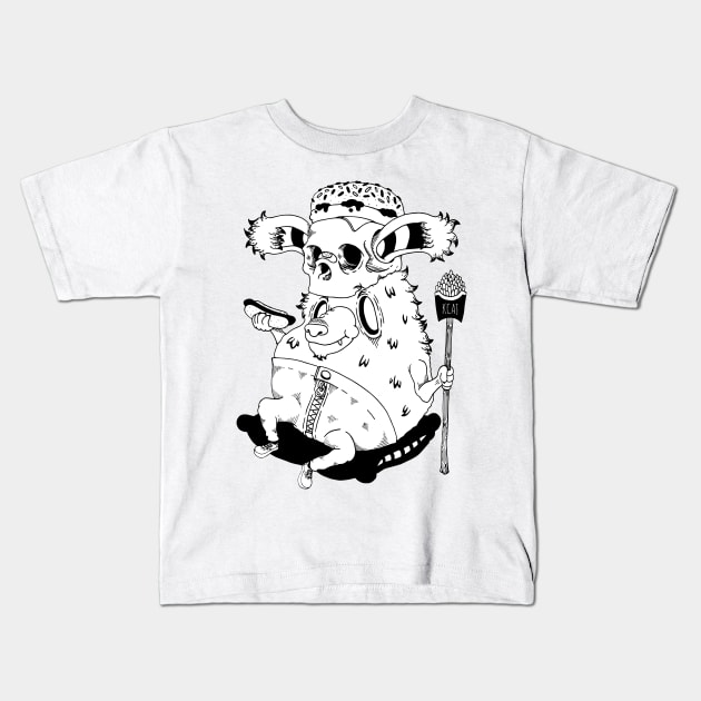 BearKing Kids T-Shirt by KCAJ